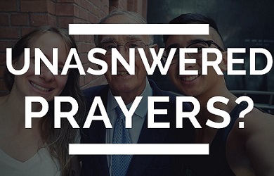 WHY PRAYERS ARE SOMETIME DENIED